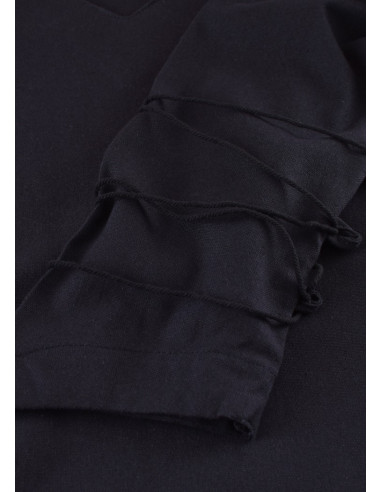 Medieval blouse Aila, black