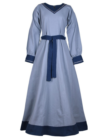 Viking dress Jona, blue