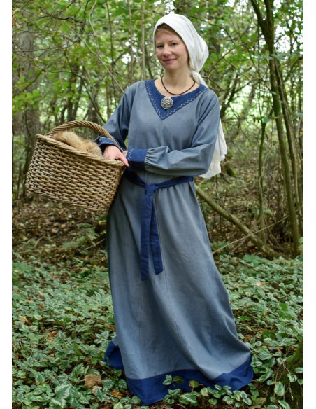 Viking dress Jona, blue