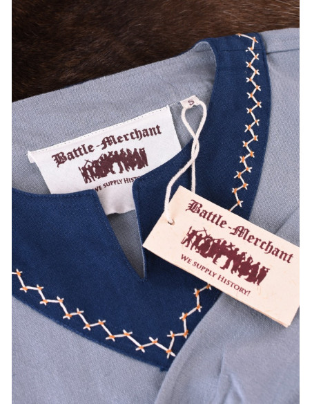 Viking dress Jona, blue
