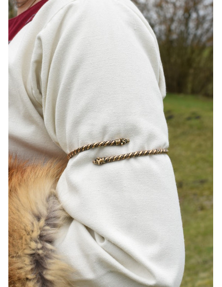 viking wolves bracelet