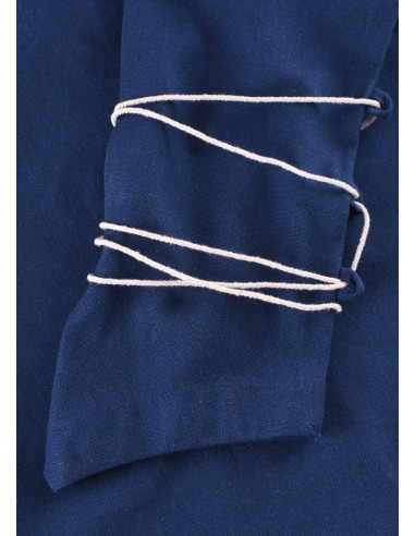 Aila medieval blouse, blue