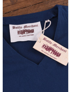 Aila medieval blouse, blue