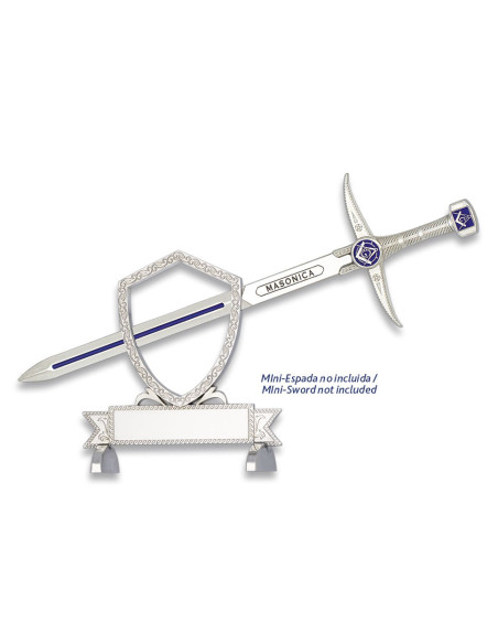 Shield support for letter opener