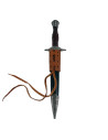 Leather baldric for daggers