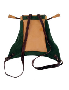 medieval leather backpack 2