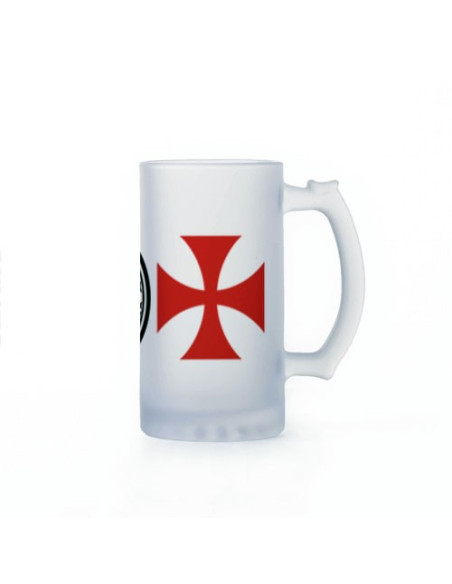 Beer Mug Knights Templar, translucent...