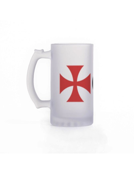 Beer Mug Knights Templar, translucent...