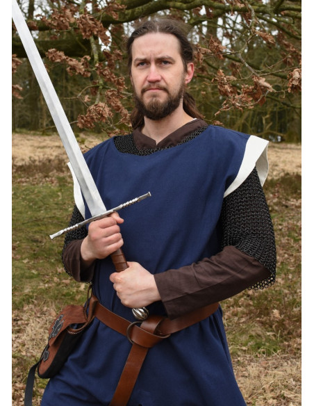 Eckhart medieval tunic, blue