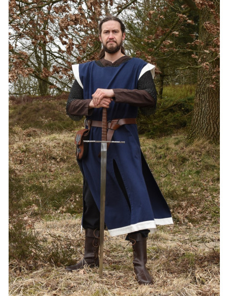 Eckhart medieval tunic, blue