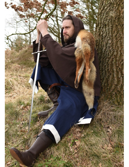 Eckhart medieval tunic, blue