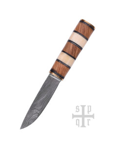 Viking Knife Seax, Damascus Steel 2