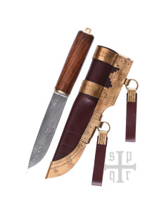 Viking Seax Damascene knife