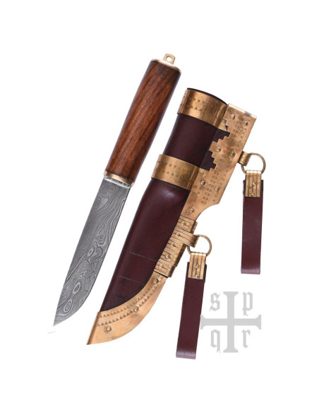 Viking Seax Damascene knife