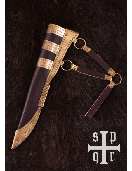 Seax Damascene Knife