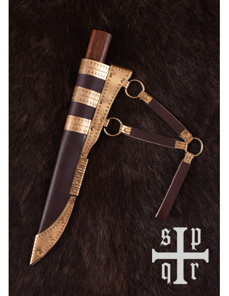 Seax Damascene Knife