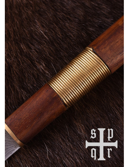 Seax Damascene Knife