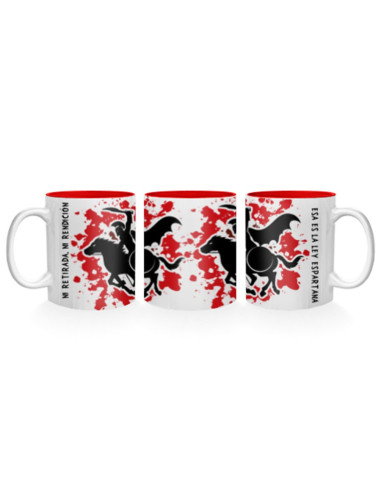 Ceramic Mug Spartan Fight