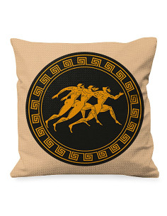 Ancient Greek Olympics Throw Pillow 2
