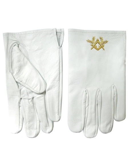 Leather Masonic Gloves Leather Masonic Gloves