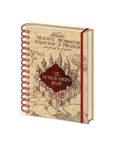 Marauder's Map Notepad, Harry Potter