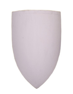 Medieval shield, to paint