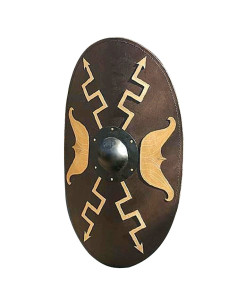 Oval shield of the Roman Cavalry ⚔️ Medieval Shop