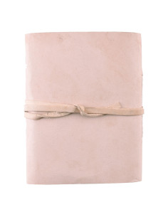 Medieval notepad, undyed leather 2