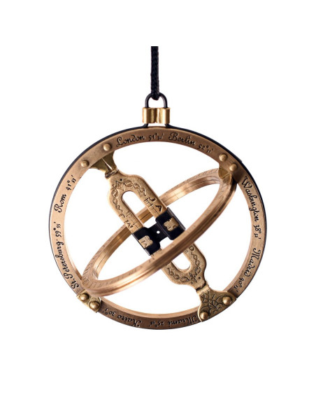 Renaissance sundial, brass