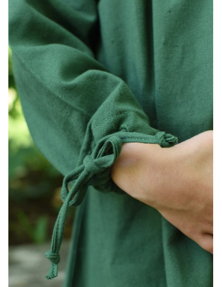 Green Viking dress Ana, girl