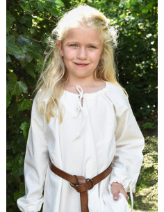White Viking dress Ana, girl 2