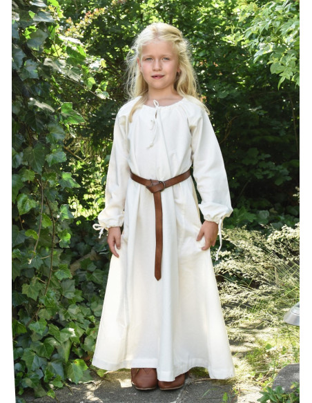White Viking dress Ana, girl