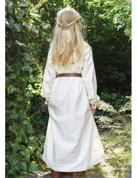 White Viking dress Ana, girl