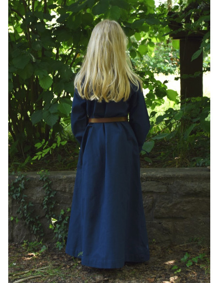 Ana blue Viking dress, girl