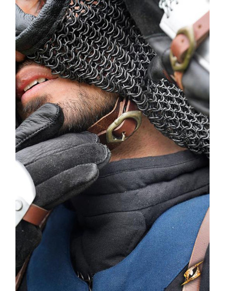 Persian helmet with chain mail, Epic...