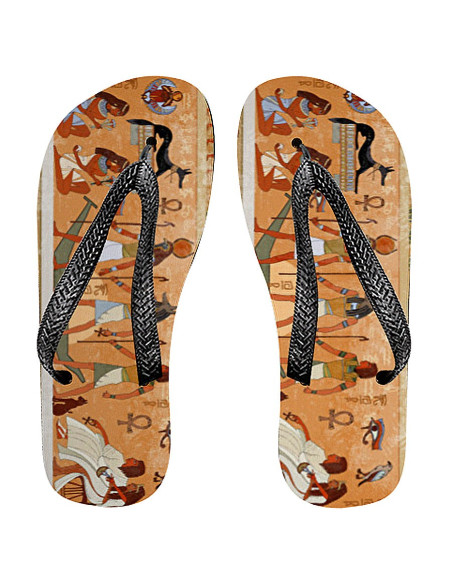 Egyptian summer flip flops