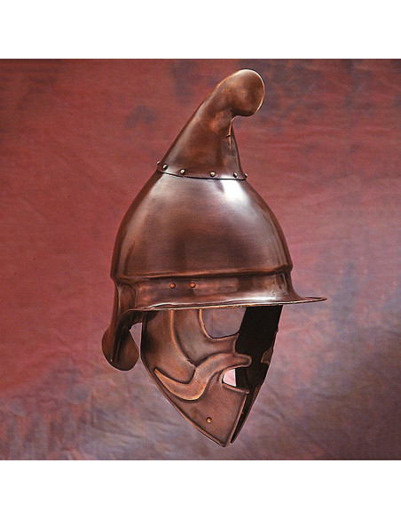 Athenian Hoplite Helmet bronze finish