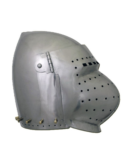 Battle-Ready basinette with visor, 2... Battle-Ready basinette with visor, 2...