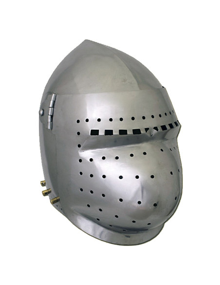 Battle-Ready basinette with visor, 2... Battle-Ready basinette with visor, 2...