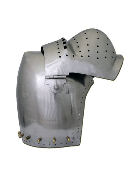 Battle-Ready basinette with visor, 2... Battle-Ready basinette with visor, 2...