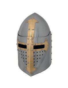 Sugarloaf Templar helmet with visor