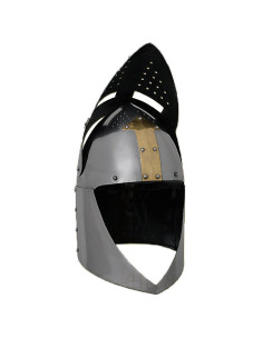 Sugarloaf Templar helmet with visor 2