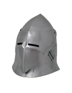 Sugarloaf helmet with visor, steel 1.6 mm.
