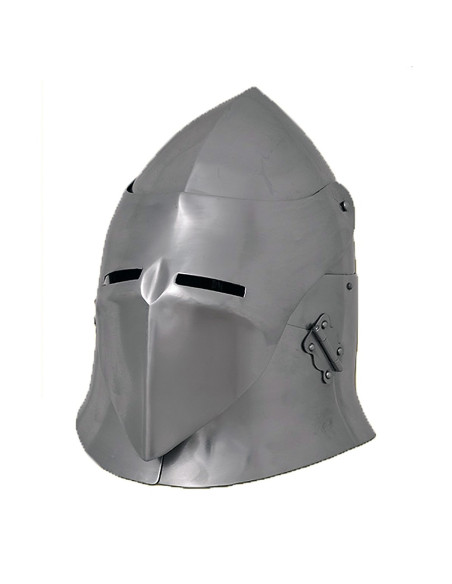 Sugarloaf helmet with visor, steel...