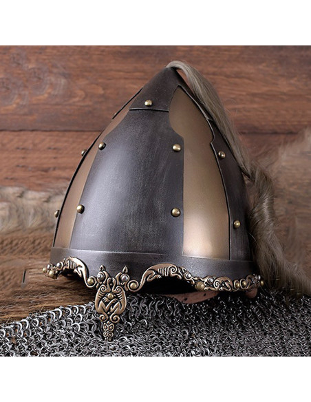 Viking Horsetail Helmet Viking Horsetail Helmet