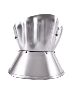 Polished steel hand protectors 2