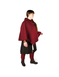 Viking Gugel Egill, red wool
