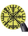 Viking Rune Round Mouse Pad