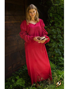 Lucrezia inner tunic, dark red