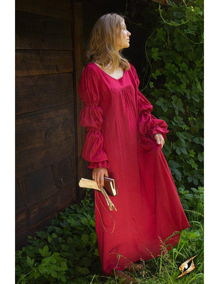 Lucrezia inner tunic, dark red